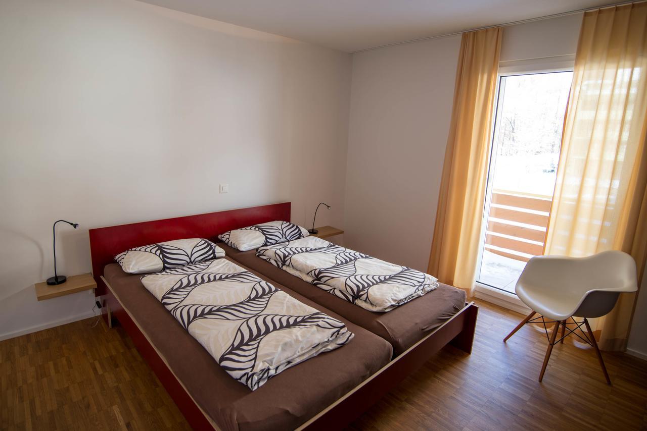 Haus Cristal Appartamento Leukerbad Esterno foto