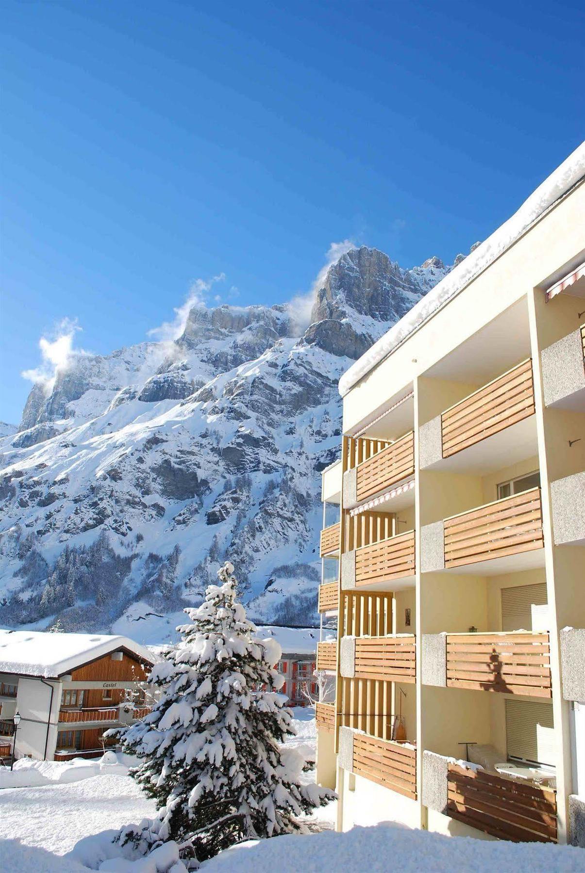 Haus Cristal Appartamento Leukerbad Esterno foto