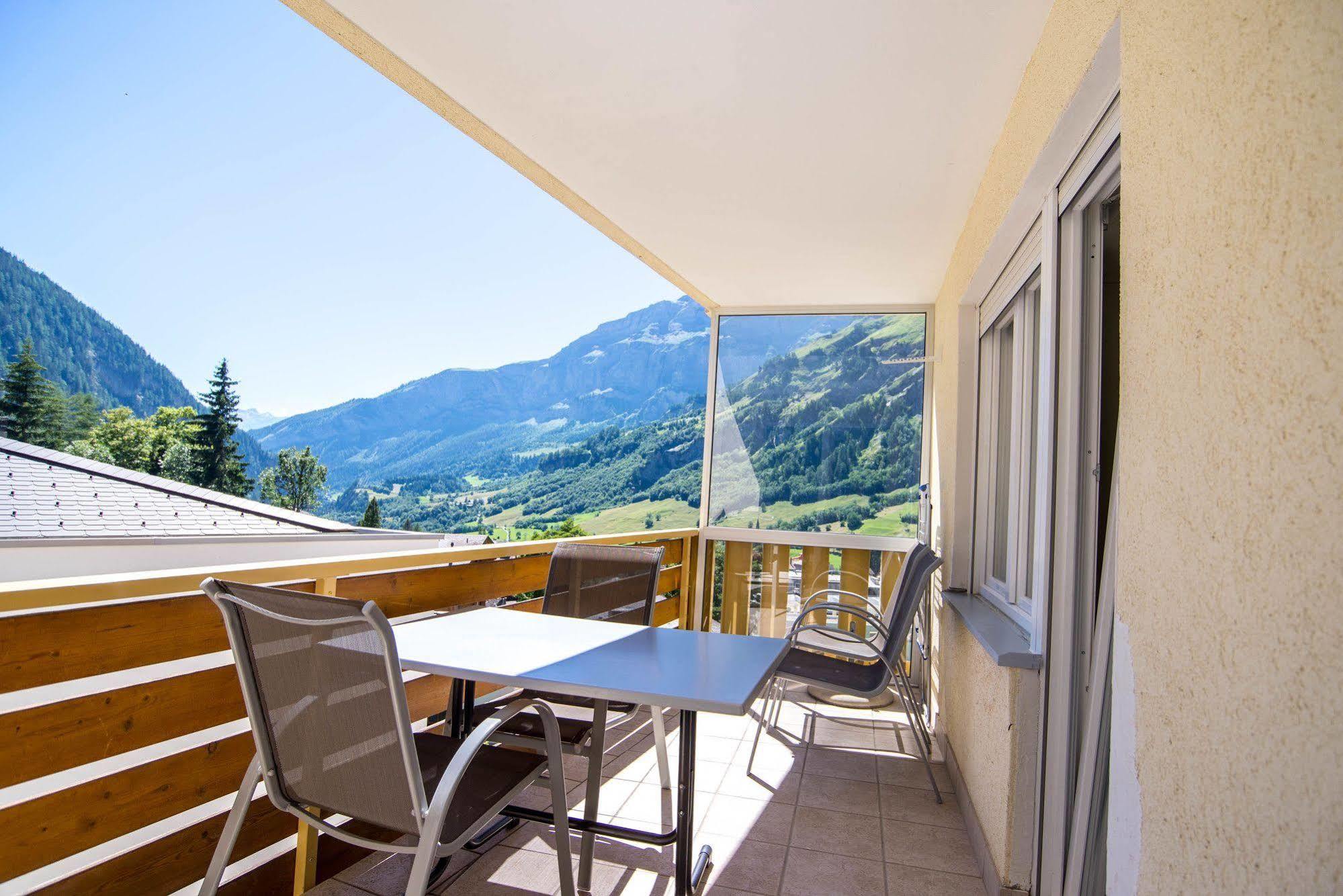 Haus Cristal Appartamento Leukerbad Esterno foto