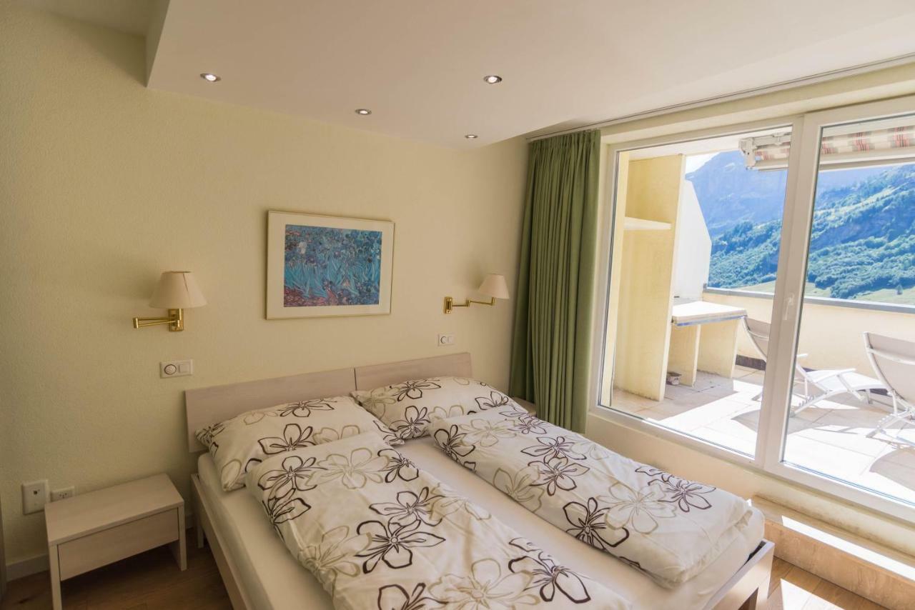 Haus Cristal Appartamento Leukerbad Esterno foto