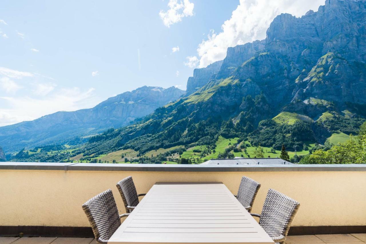 Haus Cristal Appartamento Leukerbad Esterno foto